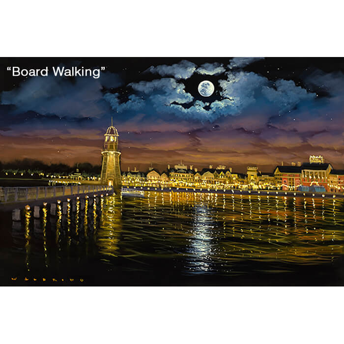 walfrido garcia boardwalk painting