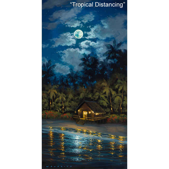 walfrido garcia seascape hawaii tropical artist tropical distancing